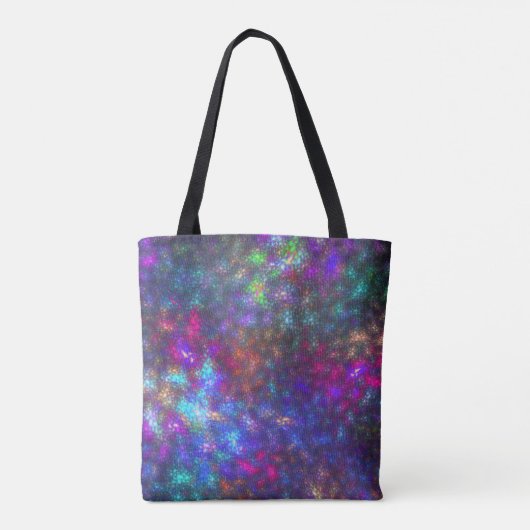 Tote Bag Arc arc-en-ciel fractal (Dos)