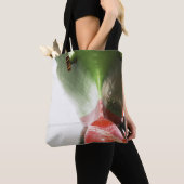 Tote Bag Arc d'un cargo rouge et vert | Long Beach, Ca (De près)