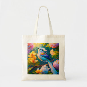 Tote Bag Arc en arc-en-ciel Jay Imaginaire Bird