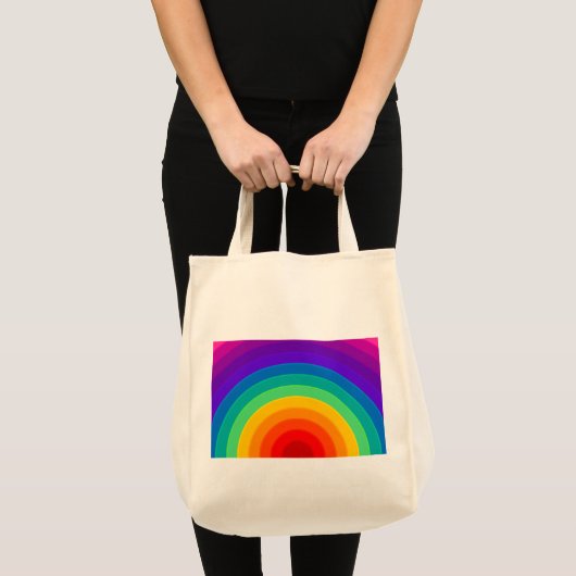 Tote Bag Arc-en-ciel (Devant (produit))