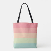 Tote Bag Arc-en-ciel à l'aquarelle élégant (Dos)