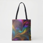 Tote Bag Arc en ciel coloré (Devant)