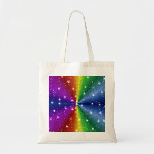 Tote Bag arc-en-ciel en peau d'éléphant leatheroptik & rain (Devant)