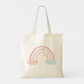 Tote Bag Arc-en-ciel et nuages (Dos)