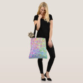 Tote Bag Arc-en-ciel Low Poly (Sur le modèle)