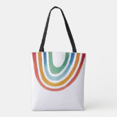 Tote Bag Arc-en-ciel magique (Dos)
