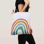 Tote Bag Arc-en-ciel magique (De près)