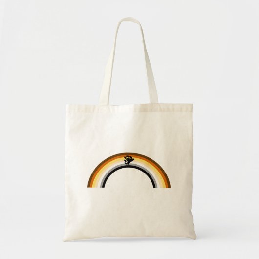 Tote Bag Arc-en-ciel Ours (Devant)