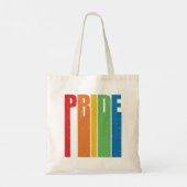 Tote Bag Arc-en-ciel rétro Pride (Dos)