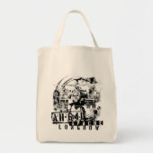 Tote Bag Arc long Apache AH-64D (Devant)