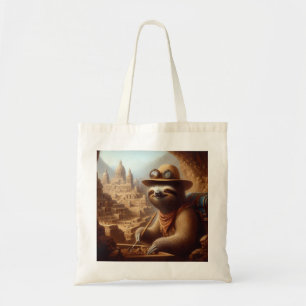 Tote Bag Archéologue Sloth