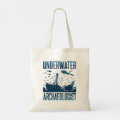 Tote Bag Archéologue sous-marin (Dos)