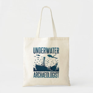 Tote Bag Archéologue sous-marin