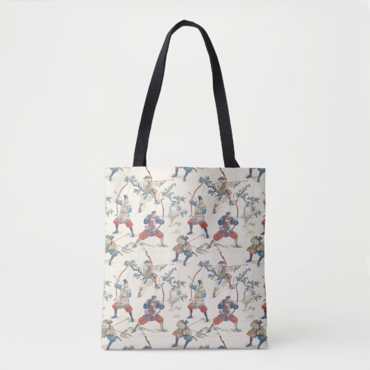Tote Bag Archers japonais Samurai (Devant)