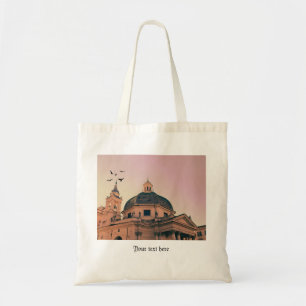 Tote Bag Architecture de Rome et sculpture de statues perso