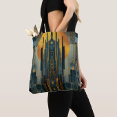 Tote Bag Architecture Déco La Nuit (De près)