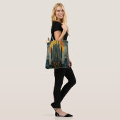 Tote Bag Architecture Déco La Nuit (Sur le modèle)
