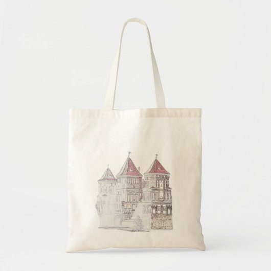 Tote Bag Architecture du château de Mir en Biélorussie (Devant)