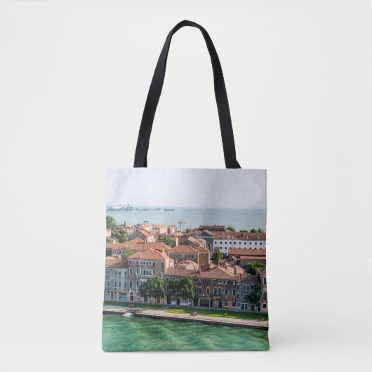 Tote Bag Architecture méditerranéenne de croisière de (Devant)