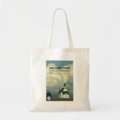 Tote Bag Architecture spatiale dans les nuages (Devant)