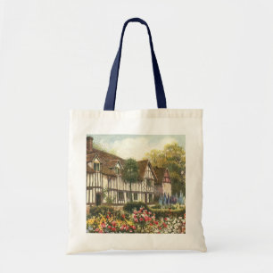 Tote Bag Architecture vintage Jardin Formel Anglais Cottage