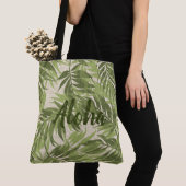 Tote Bag Areca Palms Hawaiian Tropical Vintage (De près)