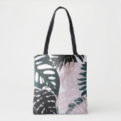 Tote Bag Arêtes de palme Paradise (Devant)