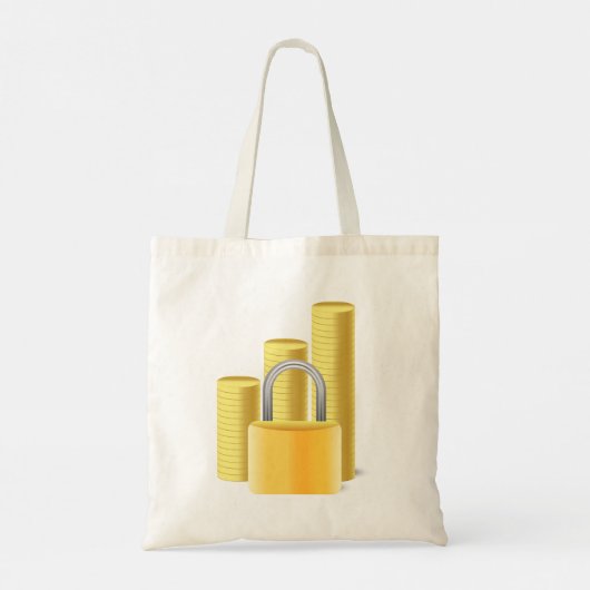 Tote Bag Argent sécurisé (Dos)