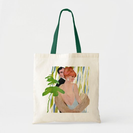 Tote Bag Argent sur son esprit (Devant)