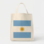 Tote Bag Argentina flag (Devant)