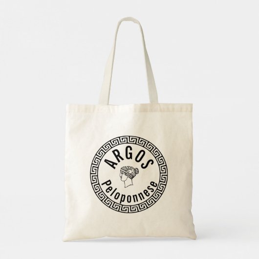 Tote Bag Argos - Péloponnèse (Grèce) (Dos)