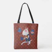 Tote Bag Argyle doggo (Dos)