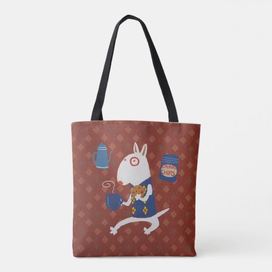 Tote Bag Argyle doggo (Dos)