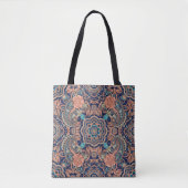 Tote Bag Aria Grace Elegant Cobalt Rosewood Boho (Devant)