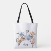 Tote Bag Aria Monogramme Floral  (Dos)
