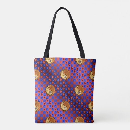 Tote Bag Aries et bois d'ox (Dos)