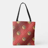 Tote Bag Aries et Tigre de la Terre (Dos)