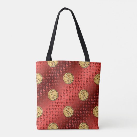 Tote Bag Aries & Fire Tiger (Dos)