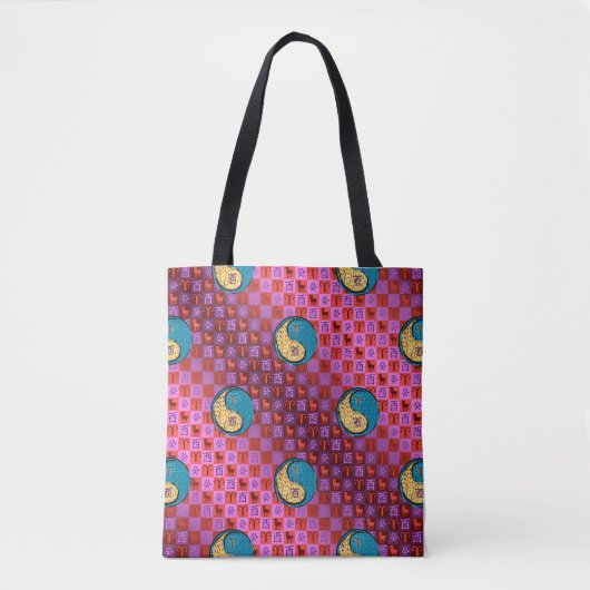 Tote Bag Aries & Water Rooster (Devant)