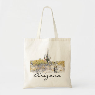 Tote Bag Arizona Saguaro Cactus