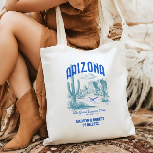 Tote Bag Arizona Wedding Welcome Gift Bridesmaids, Guests