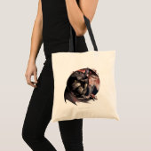 Tote Bag Arkham City Batman Moon (Devant (produit))