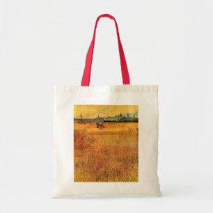 Tote Bag Arles : Vue des champs de blé par Vincent van Gogh