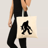Tote Bag Armé Bigfoot Sasquatch 2e Amendement 2A # (Devant (produit))