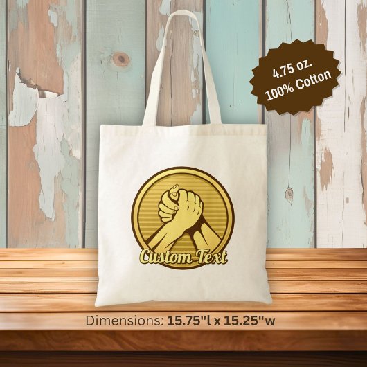 Tote Bag Arme de lutte Gold
