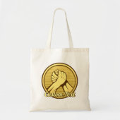 Tote Bag Arme de lutte Gold (Devant)
