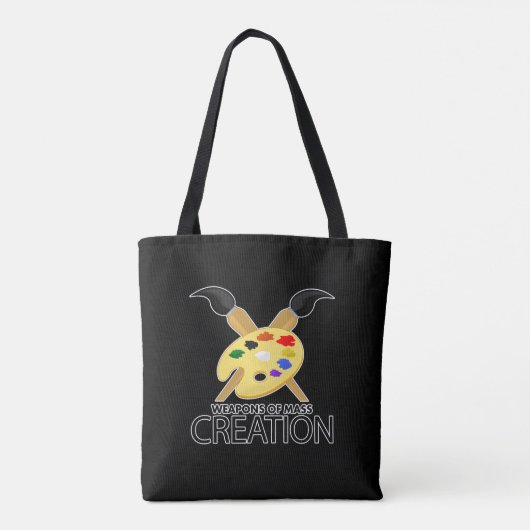 Tote Bag Armes de création massive (Dos)