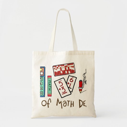 Tote Bag Armes de destruction de maths (Devant)