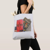 TOTE BAG ARMES N'ROSES, MÉTALLIQUE (De près)