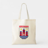 Tote Bag Armoiries de Copenhague - DANEMARK (Dos)